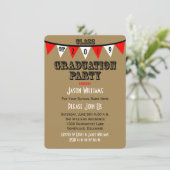 Invitations de la fête de graduation Indicateurs r (Debout devant)