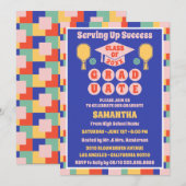 Invitations de la fête de graduation Retro Pickleb (Devant / Derrière)