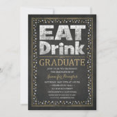 Invitations de la fête de graduation unique drôle (Devant)