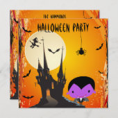 Invitations de la fête de la Coute Vampire et du C (Devant / Derrière)