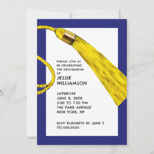 Invitations de la fête de la graduation créative