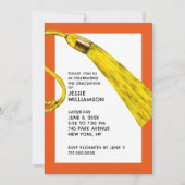 Invitations de la fête de la graduation créative (Devant)