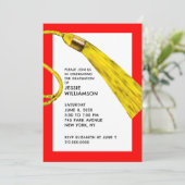 Invitations de la fête de la graduation créative (Debout devant)