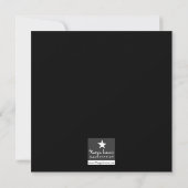 Invitations de la fête de la petite sorcière (Dos)