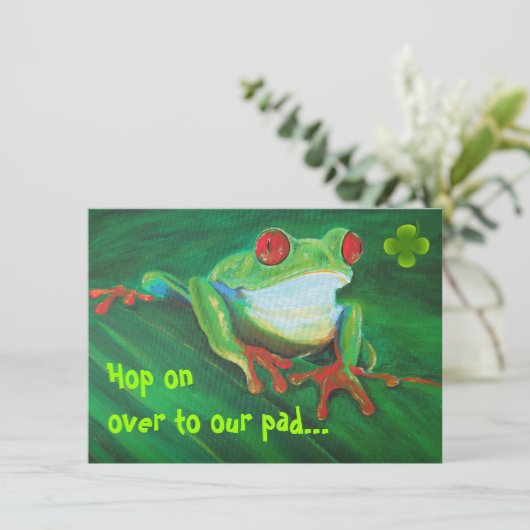 Invitations de la fête de la Saint Patrick (Debout devant)