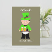 Invitations de la fête de la Saint Patrick (Debout devant)