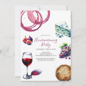 Invitations de la Fête de l'échauffement du vin et (Devant)