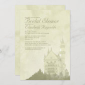 Invitations de la Fête de l'mariée Whimsical Fairy (Devant / Derrière)