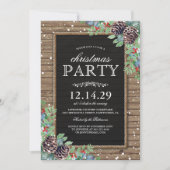 Invitations de la fête de Noël | Berry de cônes de (Devant)