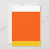 Invitations de la fête de Ping-Pong Halloween (Dos)