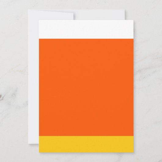 Invitations de la fête de Ping-Pong Halloween (Dos)