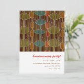 Invitations de la Fête de rétro-chauffe (Debout devant)