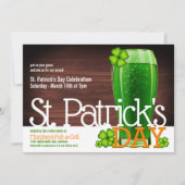 Invitations de la fête de St. Patricks (Devant)