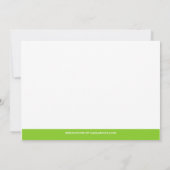 Invitations de la fête des agrumes d'été (Dos)