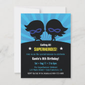 Invitations de la fête des Anniversaires de enfant (Devant)