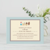 Invitations de la fête des Anniversaires de enfant (Debout devant)