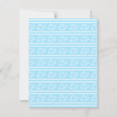 Invitations de la fête des Anniversaires de enfant (Dos)