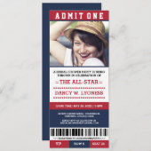 Invitations de la Fête des mariées des billets de  (Devant / Derrière)