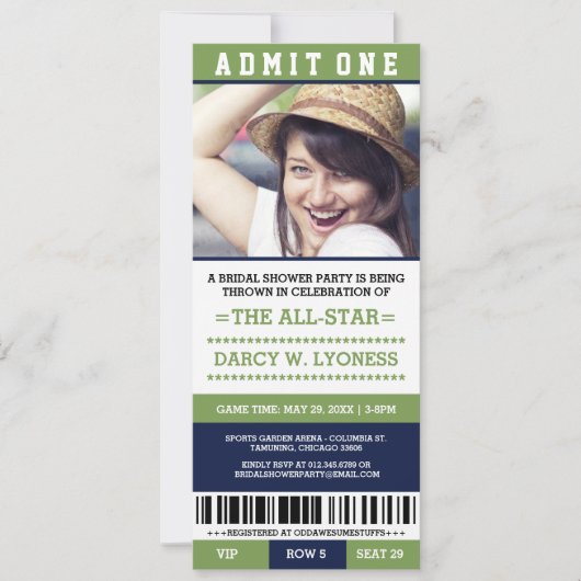 Invitations de la Fête des mariées des billets de (Devant)