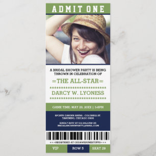 Invitations de la Fête des mariées des billets de