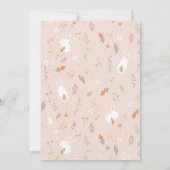 Invitations de la fête des pétales de Pâques (Dos)