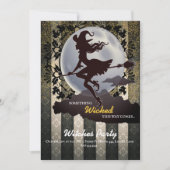 Invitations de la fête d'Halloween (Devant)