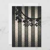 Invitations de la fête d'Halloween (Dos)