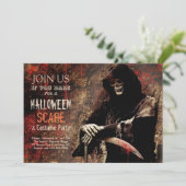 Invitations de la fête d'Halloween (Debout devant)