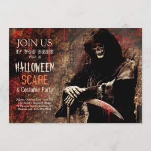 Invitations de la fête d'Halloween