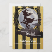 Invitations de la fête d'Halloween (Devant)