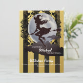 Invitations de la fête d'Halloween (Debout devant)