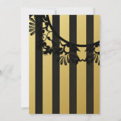 Invitations de la fête d'Halloween (Dos)