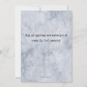 Invitations de la fête d'Halloween personnalisées (Dos)