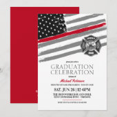 Invitations de la fête d'obtention du diplôme de p (Devant / Derrière)