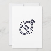 Invitations de la fête du divorce : Enfin libre, H (Dos)