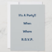 Invitations de la fête du dragon par Renee Lavoie (Dos)