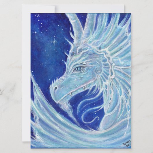 Invitations de la fête du dragon par Renee Lavoie (Devant)