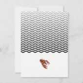 Invitations de la fête du homard (Dos)