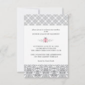 Invitations de la fête du jardin de Ladybug (Devant)