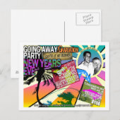 invitations de la fête du Nouvel An de kaity (Devant / Derrière)