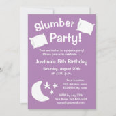 Invitations de la fête du pyjama pour enfants (Devant)