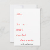 Invitations de la fête du réchauffement climatique (Dos)