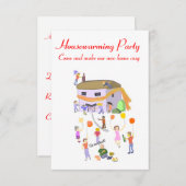 Invitations de la fête du réchauffement climatique (Devant / Derrière)