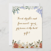 Invitations de la Fête du réchauffement du foyer (Dos)