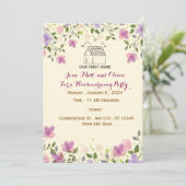 Invitations de la Fête du réchauffement du foyer (Debout devant)