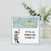 Invitations de la fête pirate (Debout devant)