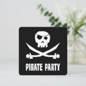 Invitations de la fête pirate (Debout devant)