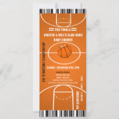 Invitations de la fête sportive | Baby shower garç (Devant)