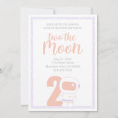 Invitations de la Fille de l'espace (Devant)