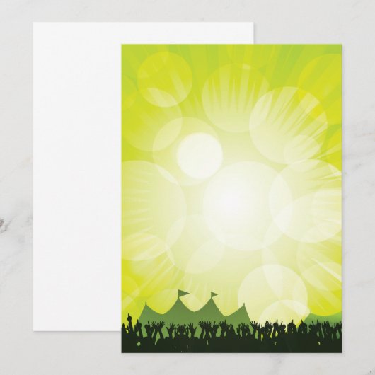 Invitations de la foule des festivals (Devant / Derrière)